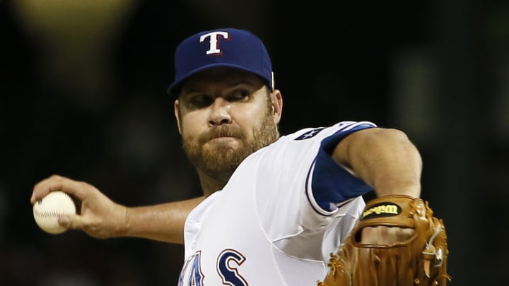 Lewis perfect into 8th, gets 2-hitter as Rangers top A's 4-0