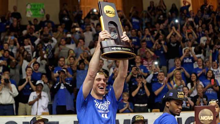 Marshall Plumlee celebrated Duke's title by eating two frozen pizzas Marshall Plumlee celebrated Duke's title by eating two frozen pizzas