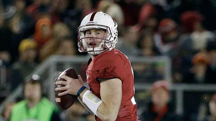 Hogan leads No. 7 Stanford into Pac-12 title game