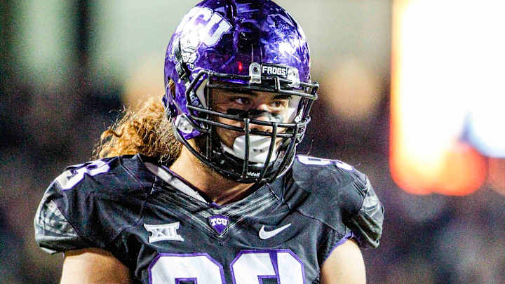 TCU suspends defensive end Mike Tuaua after robbery arrest