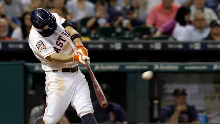 Altuve's walkoff homer lifts Astros over Boston 5-4 Altuve's walkoff homer lifts Astros over Boston 5-4