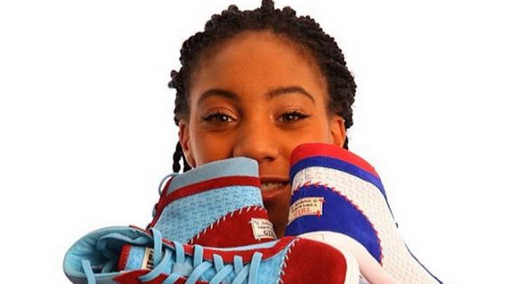 Mo'ne Davis is launching a line of sneakers for charity Mo'ne Davis is launching a line of sneakers for charity