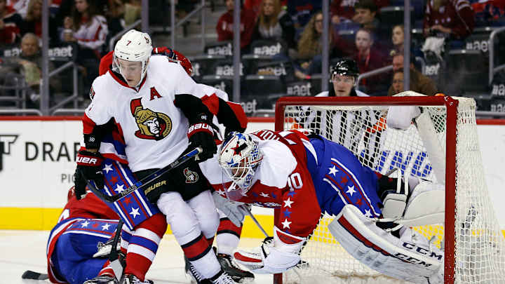 Holtby makes 26 saves, Capitals beat Senators 2-1