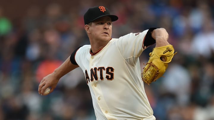 Giants pitcher Matt Cain 'iffy' for first start with forearm tightness