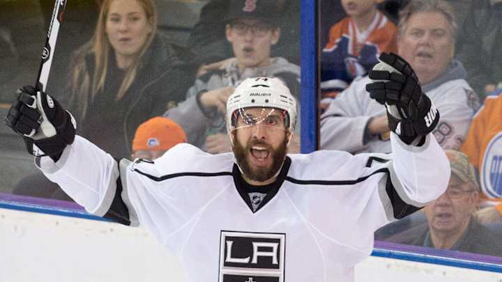 Kings score 3 goals on Talbot in 96 seconds, beat Oilers 5-2