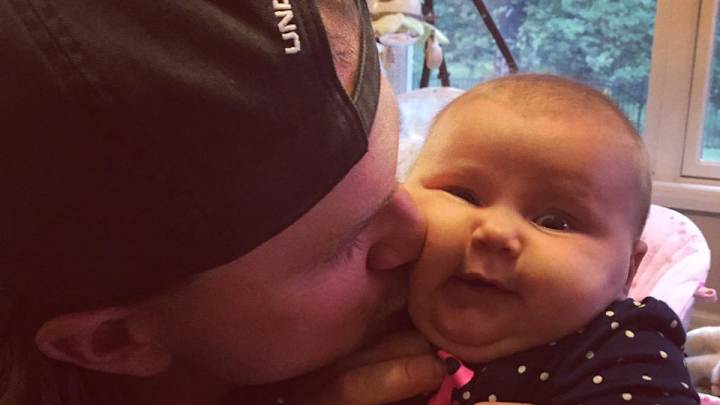 Bills kicker Dan Carpenter’s baby has spoken: Buffalo will beat Miami