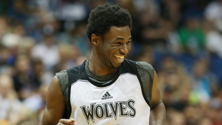 Video: Timberwolves' Andrew Wiggins dunks over J.J. Barea in FIBA game Video: Timberwolves' Andrew Wiggins dunks over J.J. Barea in FIBA game