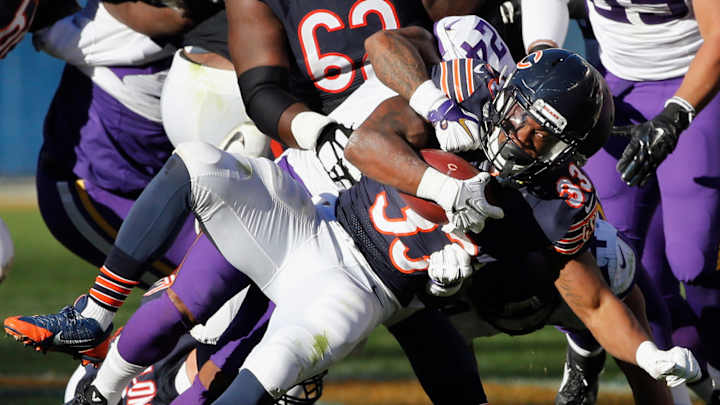 Langford 'excited' to start for Bears with Forte injured Langford 'excited' to start for Bears with Forte injured