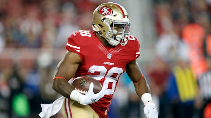 49ers RB Carlos Hyde (stress fracture) out vs. Falcons