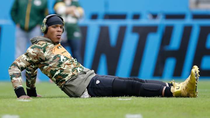 Other Panthers line up to take blame for Cam Newton’s poster swipe