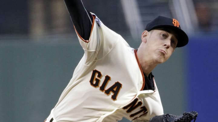 Giants Tim Lincecum shuts down Dodgers for first win of year Giants Tim Lincecum shuts down Dodgers for first win of year
