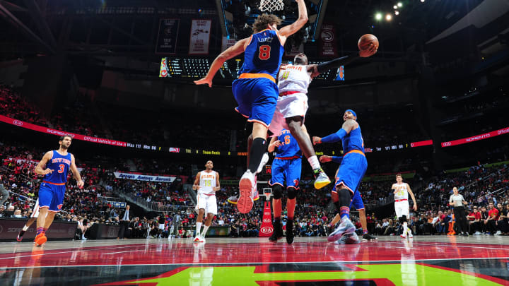 Millsap, Horford lead Hawks in big surge past Knicks