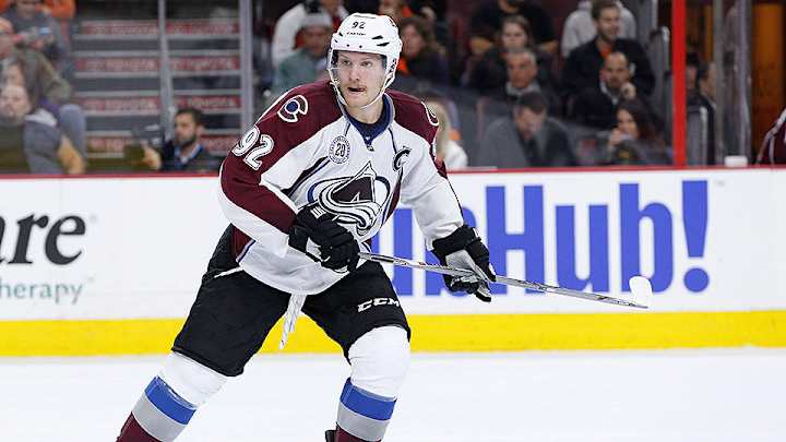 Avalanche LW Gabriel Landeskog ejected for high hit on Brad Marchand