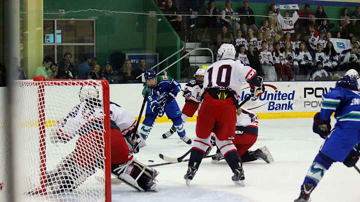 National Women's Hockey League Debut