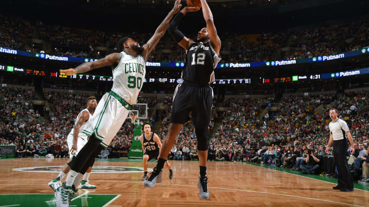 Aldridge, Spurs hold off Celtics 95-87