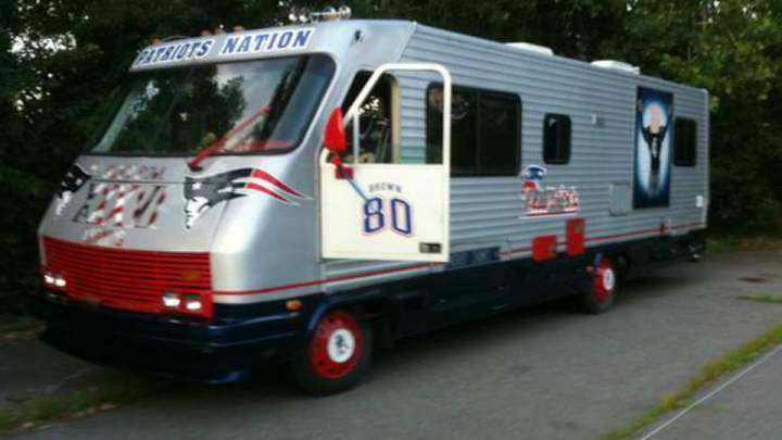 Patriots tailgating camper can be yours for just $7,900