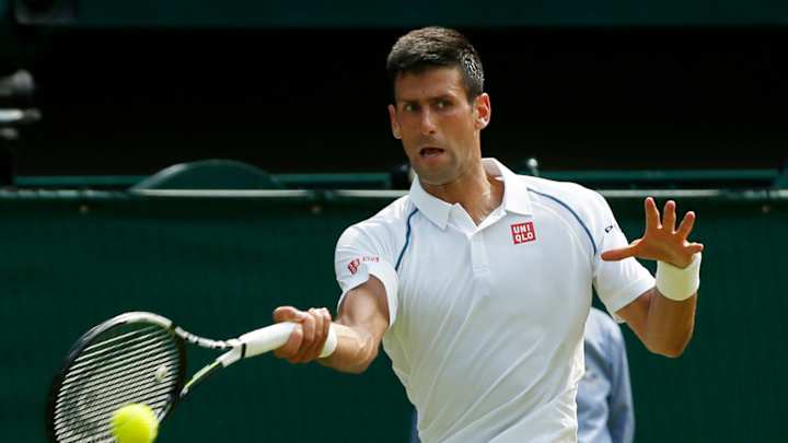 Top-ranked Djokovic wins on Wimbledon's hottest day