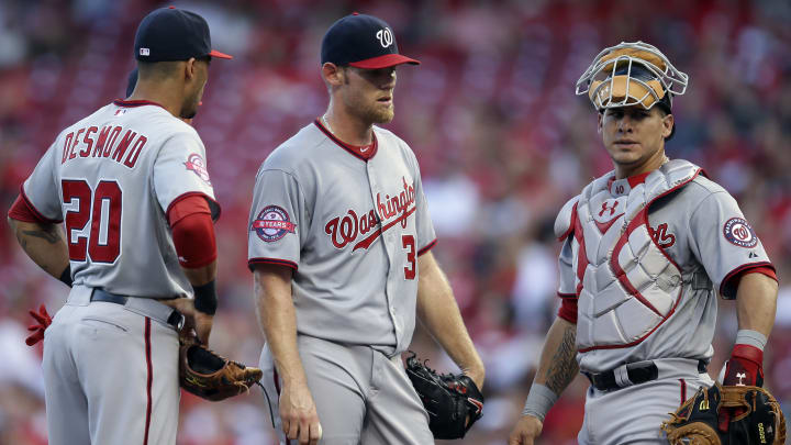 Nationals' Strasburg diagnosed with strained left trapezius
