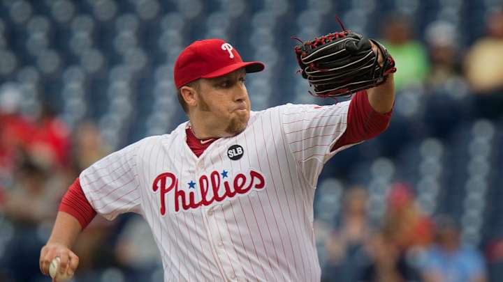 Brown, Harang lead Phillies past Braves 4-1