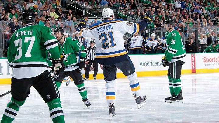 Blues, Stars combine for four goals in :49 to set NHL record Blues, Stars combine for four goals in :49 to set NHL record
