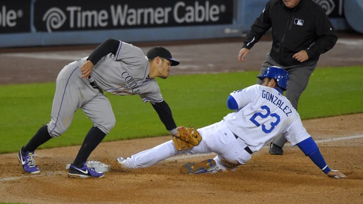 CarGo hits 3-run HR in 9th, Rockies top Dodgers to stop skid