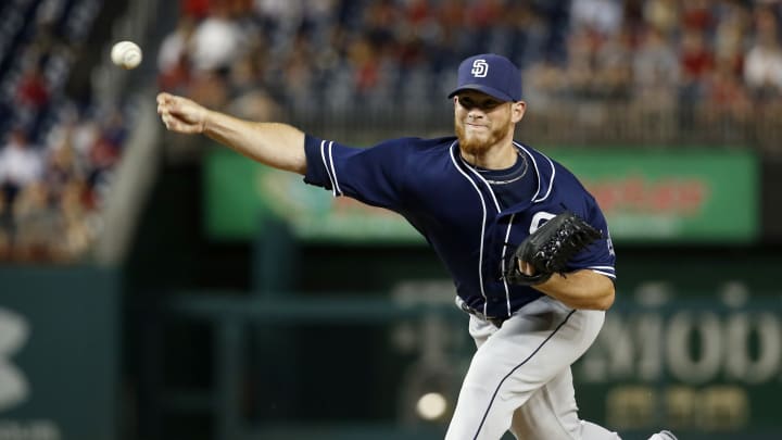 Boston gets closer Kimbrel from Padres for 4 prospects
