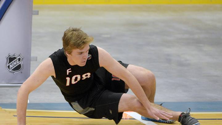 NHL combine move to Buffalo prompts on-ice testing proposal NHL combine move to Buffalo prompts on-ice testing proposal
