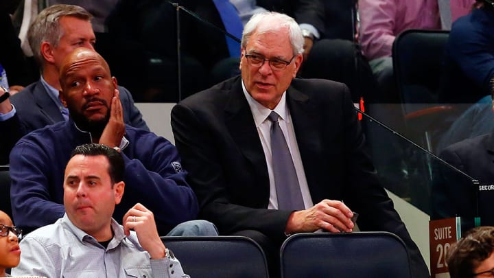 Phil Jackson hasn't discussed Knicks’ free agency with Carmelo Anthony Phil Jackson hasn't discussed Knicks’ free agency with Carmelo Anthony