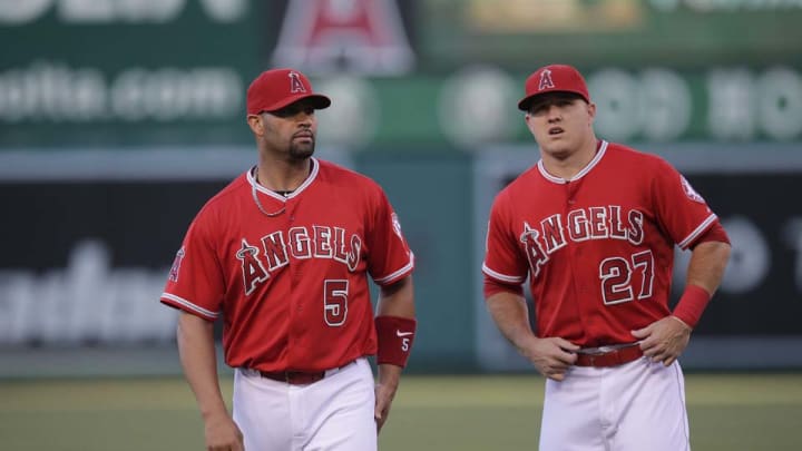 Albert Pujols open to participating in HR Derby, Mike Trout undecided