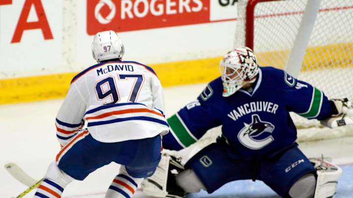 Oilers phenom McDavid has goal, assist in professional debut