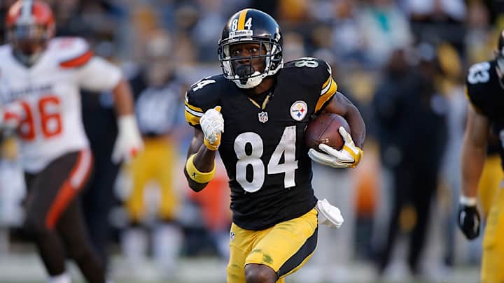 Watch: Steelers WR Antonio Brown front-flips into endzone for TD