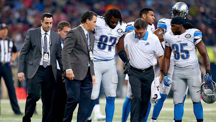 Lions TE Brandon Pettigrew out for season with torn ACL Lions TE Brandon Pettigrew out for season with torn ACL