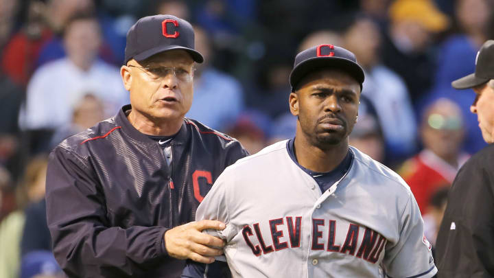 Bourn suspended 1 game for making contact with umpire
