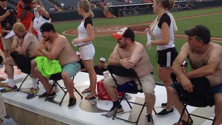 Orioles’ Double A team celebrates ‘Back Hair Appreciation Night’ Orioles’ Double A team celebrates ‘Back Hair Appreciation Night’