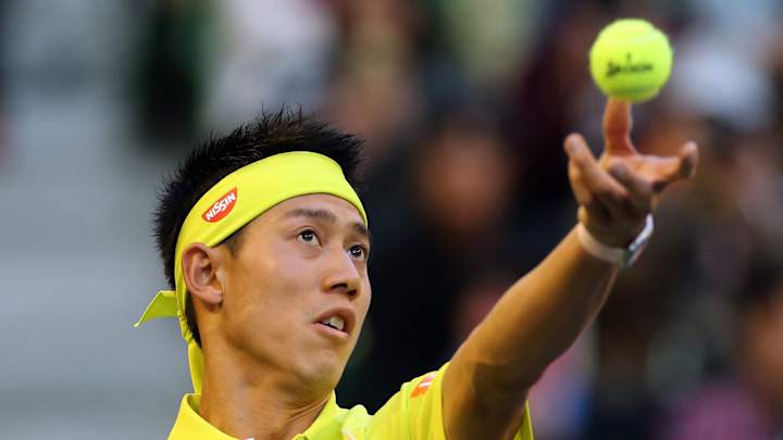 Nishikori beats Querrey to advance at Japan Open