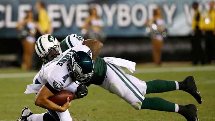 After nearly losing leg, Miles trying to make Jets roster After nearly losing leg, Miles trying to make Jets roster