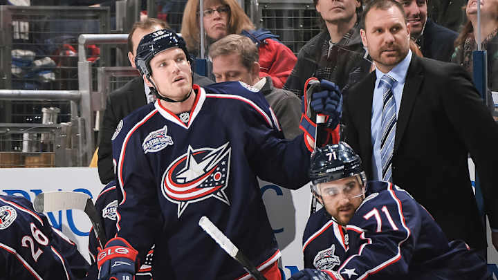 Blue Jackets' David Clarkson out 4-6 weeks (torn oblique muscle)