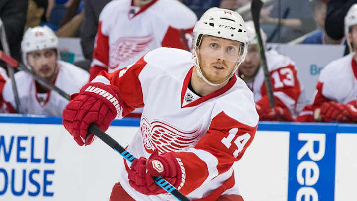 Red Wings agree to four-year deal with right wing Gustav Nyquist Red Wings agree to four-year deal with right wing Gustav Nyquist