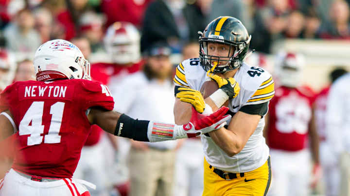 No. 10 Iowa gets past Hoosiers 35-27 to stay perfect No. 10 Iowa gets past Hoosiers 35-27 to stay perfect