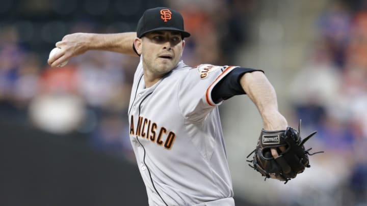 Giants' Heston has no-hit bid vs Mets through 6 innings