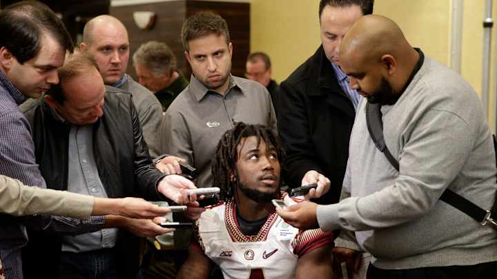 The Latest: Woman describes punch during FSU player trial