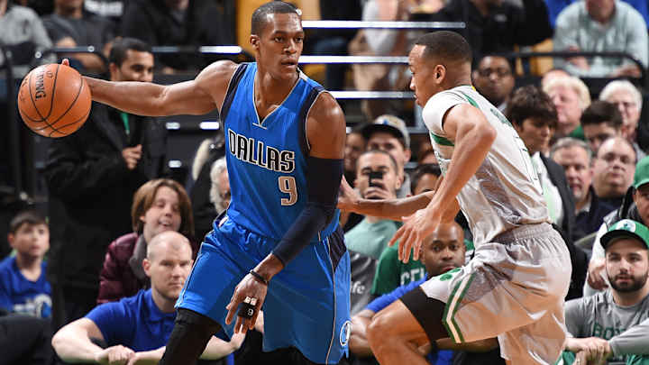Watch: Celtics honor Mavericks guard Rajon Rondo with video tribute