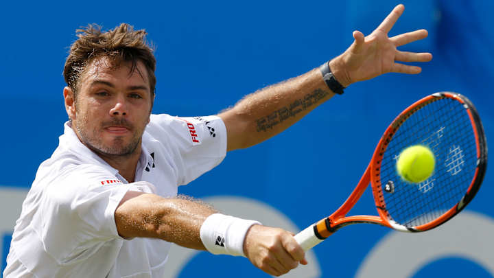 Wawrinka falls in Queen's 2nd round to familiar nemesis