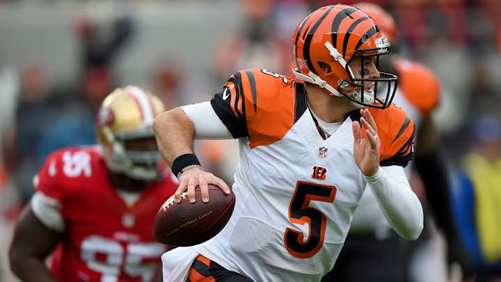 Report: AJ McCarron to start for Bengals vs. Broncos