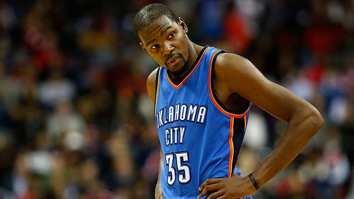 Thunder forward Kevin Durant out 7–10 days with strained hamstring