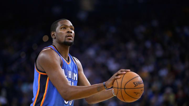 Thunder F Kevin Durant (toe) out vs. Knicks