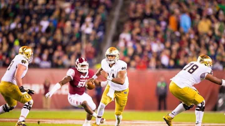 Man of the moment: How DeShone Kizer came to be the key to Notre Dame's College Football Playoff hopes