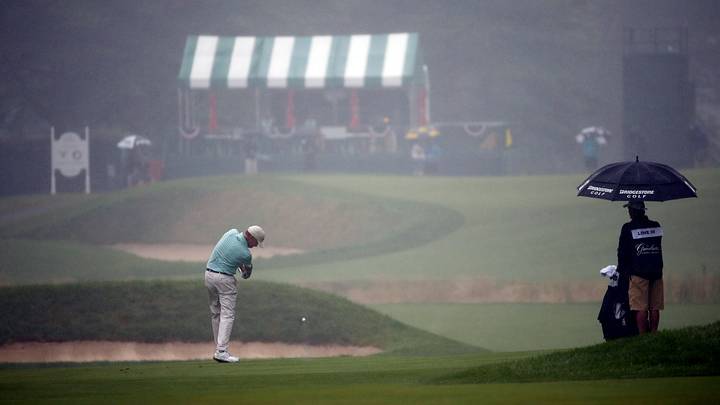 Vegas, Langley share 2nd-round lead at Greenbrier Classic
