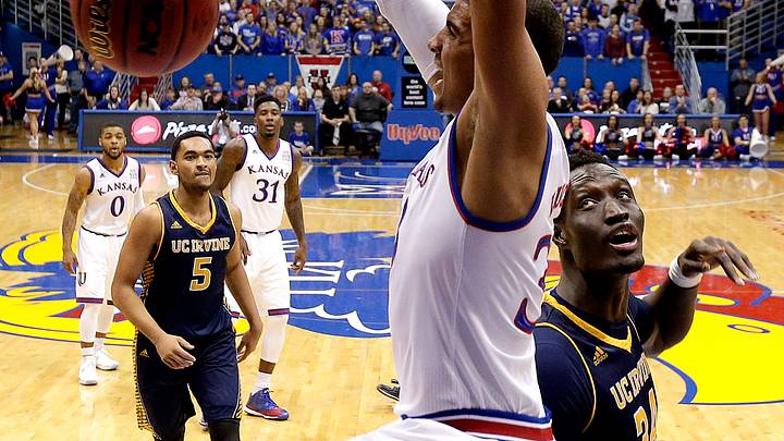 No. 2 Kansas pulls away for 78-53 victory over UC Irvine No. 2 Kansas pulls away for 78-53 victory over UC Irvine