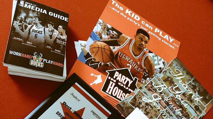 Brandon Jennings got a care package from his former team